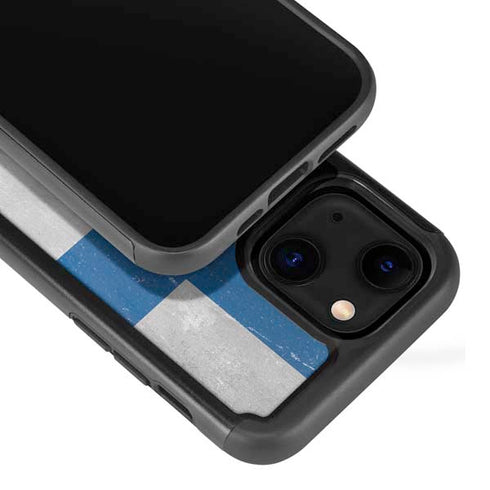 Finland Flag Distressed iPhone 13 Cargo Case
